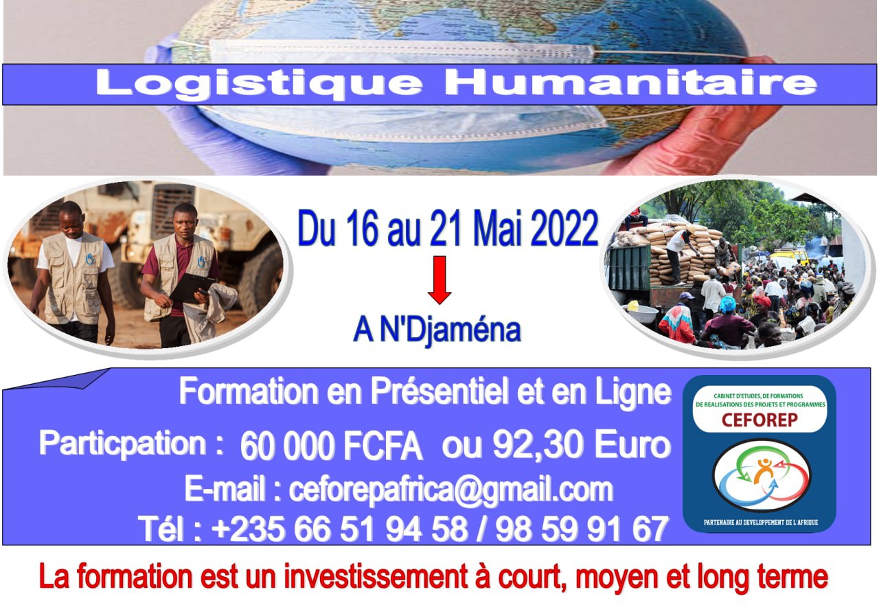 Quels sont les différents types de formations en logistique humanitaire