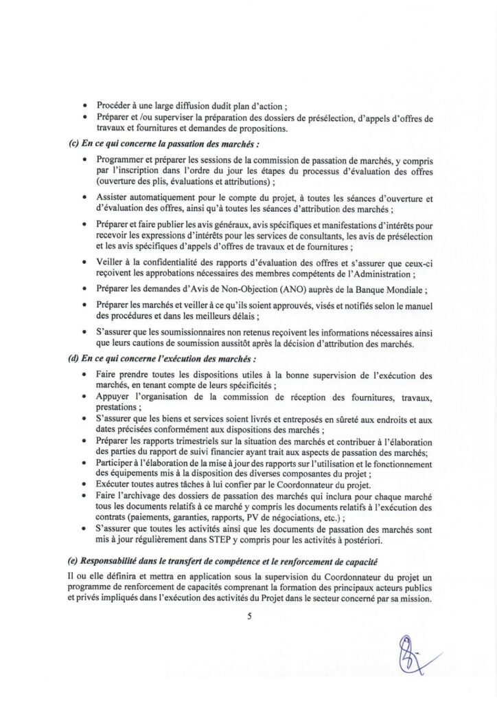 Avis de recrutement : Avis d’appel à candidatures pour le recrutement d ...