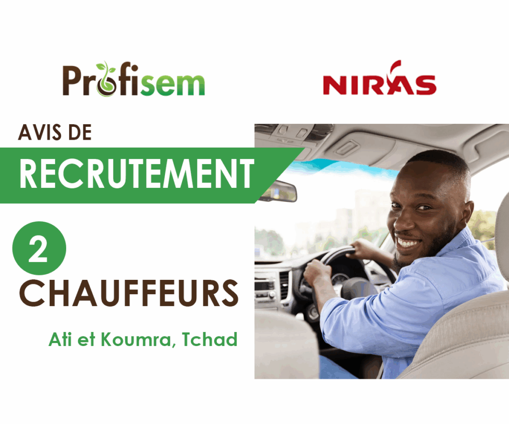 Avis de recrutement : Niras recrute deux (2) Chauffeurs dans le cadre ...