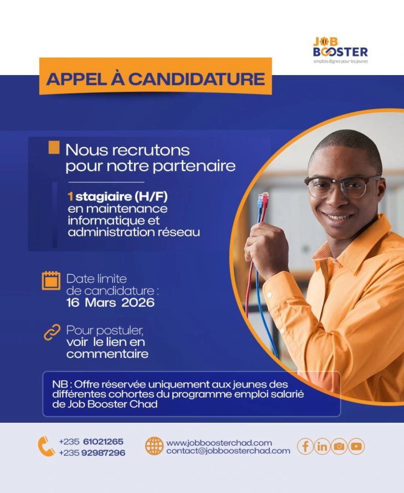 Stage : Avis d’appel à candidatures pour le recrutement d’un Stagiaire ...