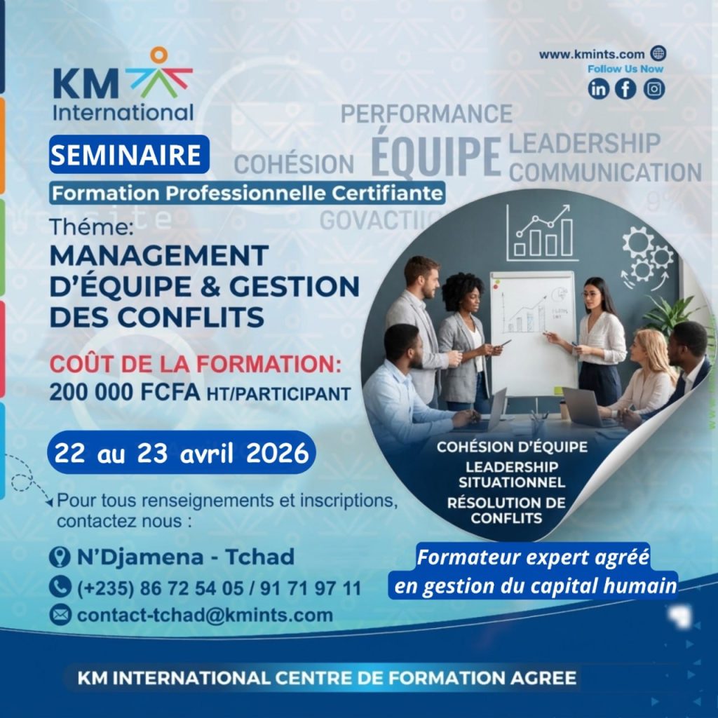 Formations : KM International organise une formation en Management d ...
