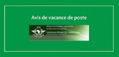 CAFAC : Avis de vacance de poste, Dakar Sénégal