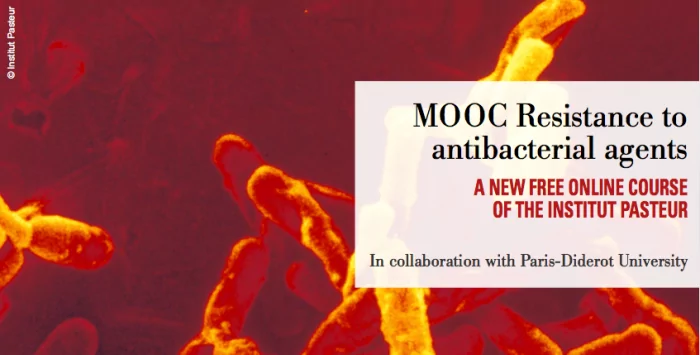 Cours en ligne gratuit : MOOC « Résistance aux agents antibactériens », Institut Pasteur en collaboration avec l’Université Paris Diderot