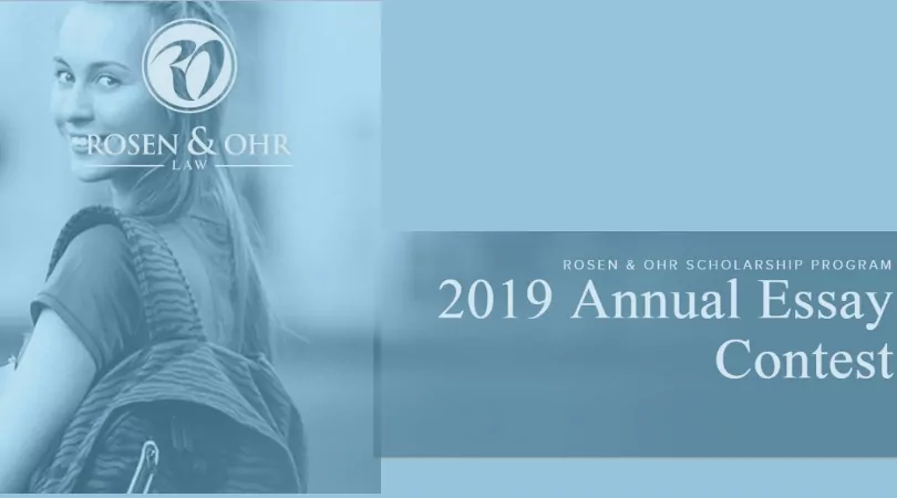 Programme de bourses Rosen & Ohr 2019 pour les étudiants touchés par un accident