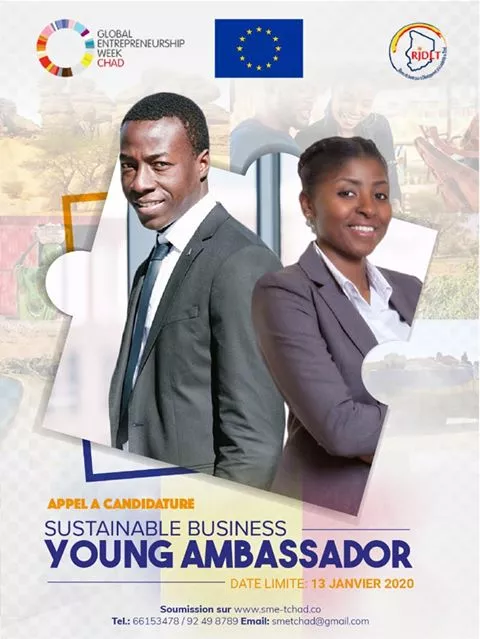 Appel à candidature Sustainable Business Young Ambassador (SBYA 2020-2021) au Tchad