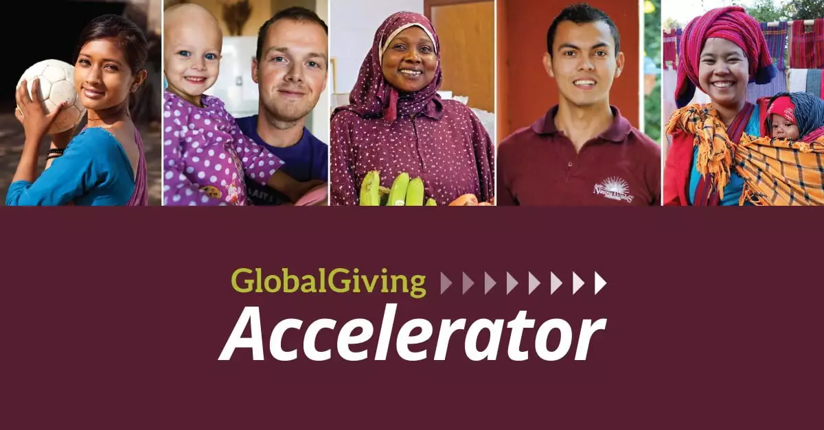 GlobalGiving Accelerator Program – Novembre 2020 pour les associations (30000 $ + en financement de contrepartie)
