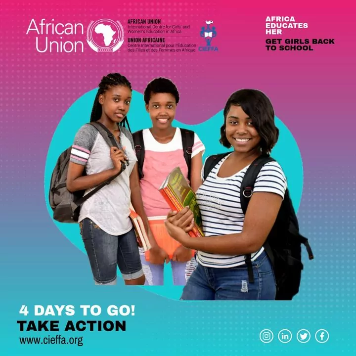 Appel à candidatures : Union africaine / CIEFFA #AfricaEducatesHer Campaign 2020