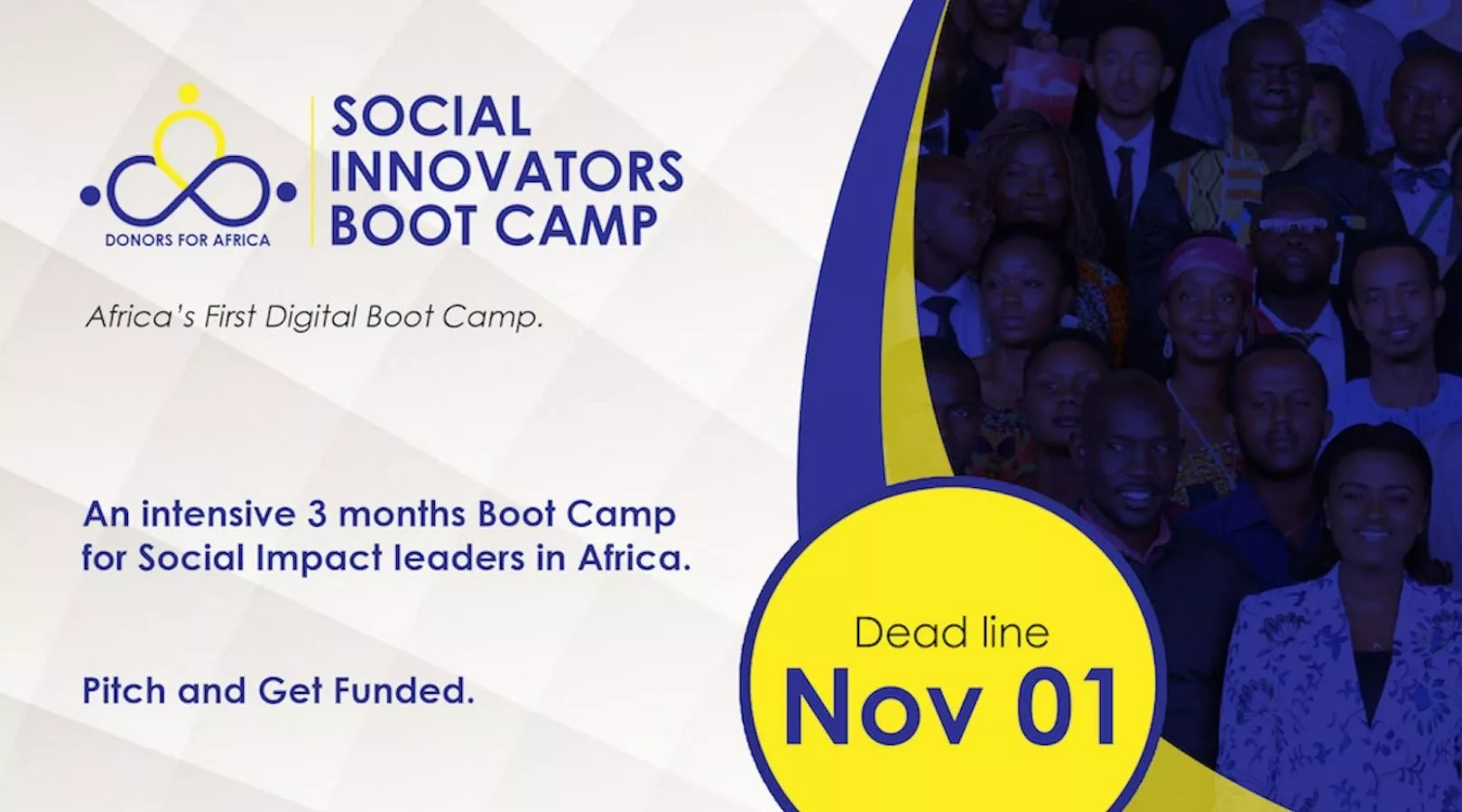 Bootcamp 2020 des donateurs pour les innovateurs sociaux en Afrique (Pitch and Get Funded)