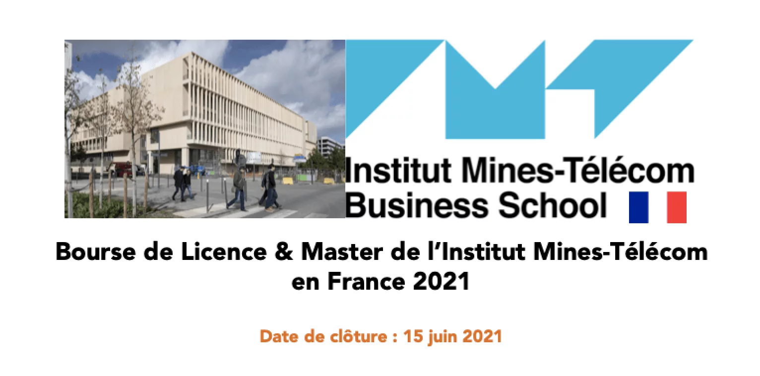 Bourses d’excellence de l’Institut Mines-Télécom, France 2021