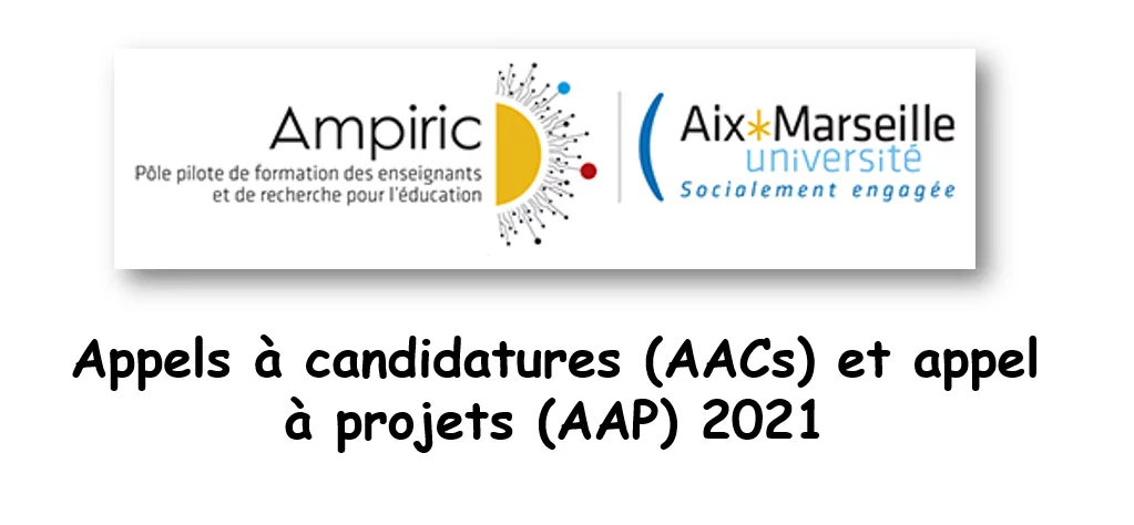 Appels à candidatures (AACs) et appel à projets (AAP) relatifs à l’action 3 du projet Ampiric (recherche fondamentale)