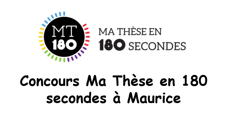 Concours Ma Thèse en 180 secondes à Maurice