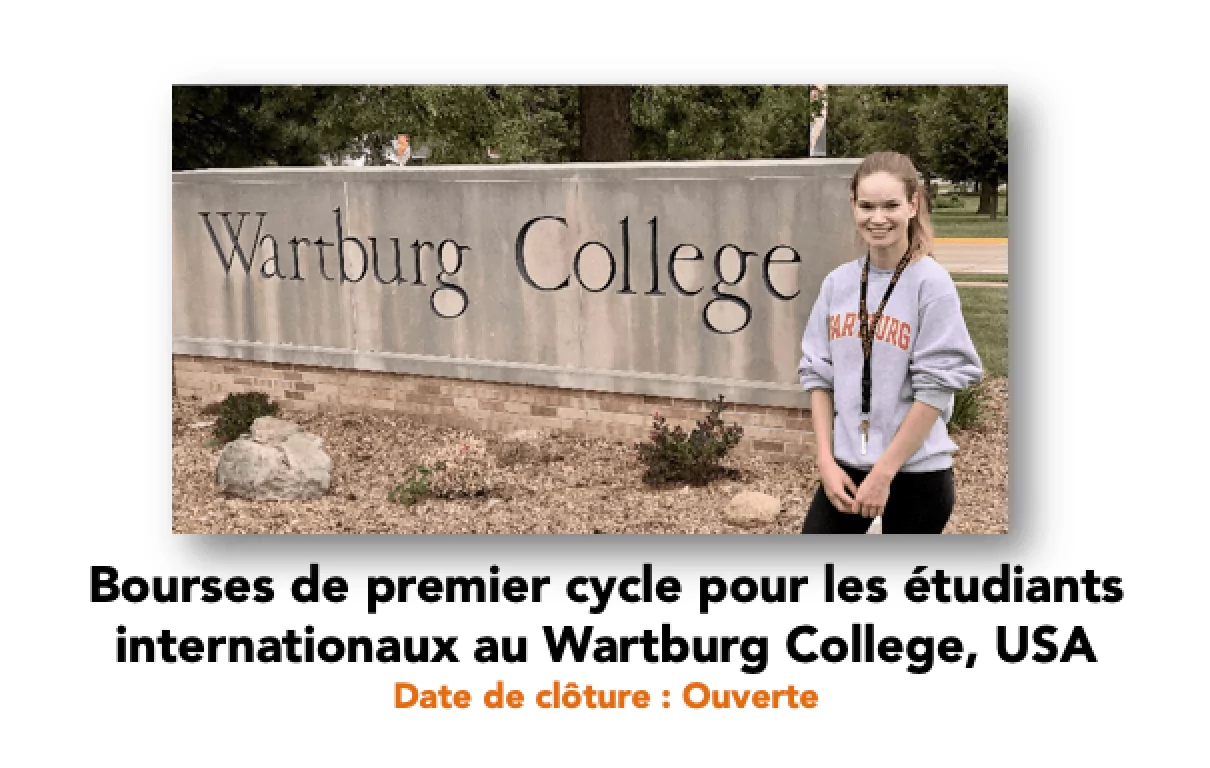 Bourses de premier cycle pour les étudiants internationaux au Wartburg College aux États-Unis 2021