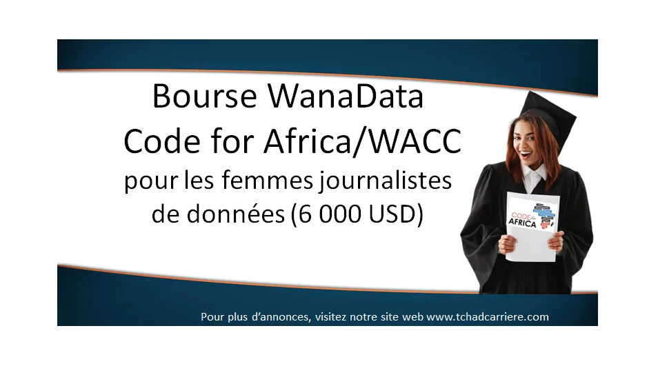 Bourse WanaData Code for Africa/WACC pour les femmes journalistes de données (6 000 USD)