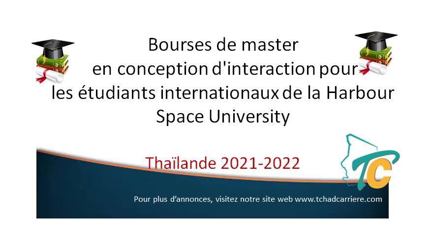 Bourses de master en conception d’interaction pour les étudiants internationaux de la Harbour Space University, Thaïlande 2021-22