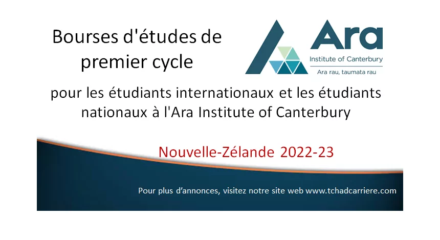 Bourses d’études de premier cycle pour les étudiants internationaux et les étudiants nationaux à l’Ara Institute of Canterbury, Nouvelle-Zélande 2022-23