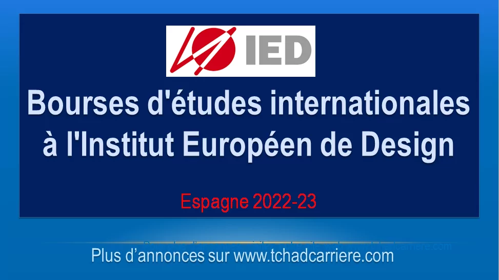 Bourses d’études internationales à l’Institut Européen de Design, Espagne 2022-23