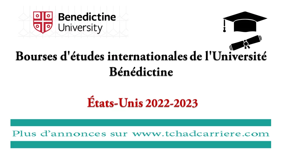 Bourses d’études internationales de l’Université Bénédictine des États-Unis 2022-2023