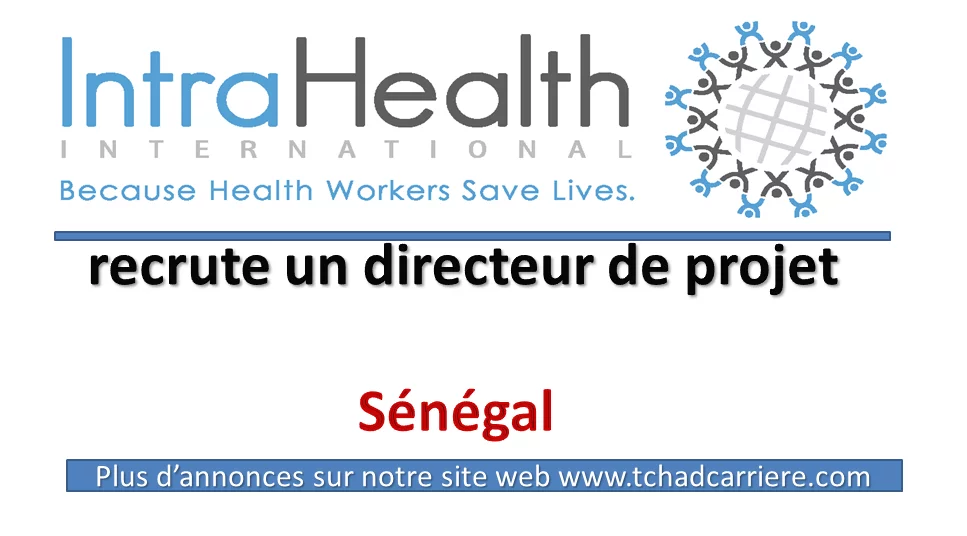 IntraHealth recrute un directeur de projet, Sénégal