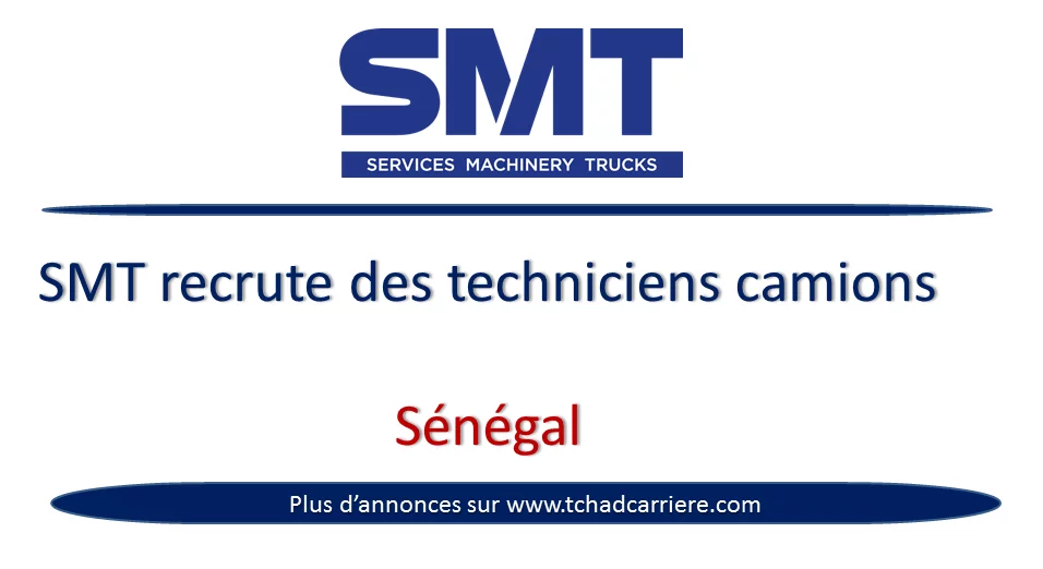 SMT recrute des techniciens camions, Sénégal