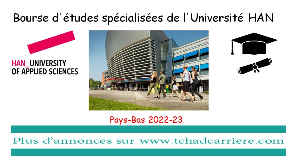 Bourse d’études spécialisées de l’Université HAN, Pays-Bas 2022-23