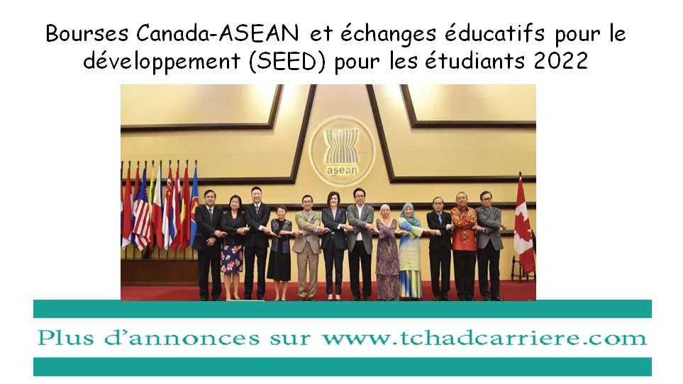 Bourses Canada-ASEAN et échanges éducatifs pour le développement (SEED) pour les étudiants 2022