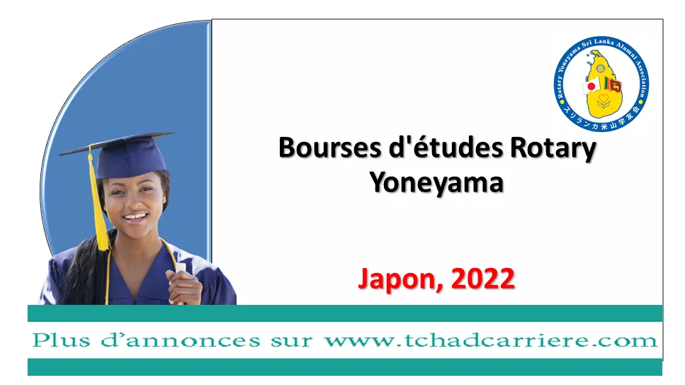 Bourses d’études Rotary Yoneyama, Japon, 2022
