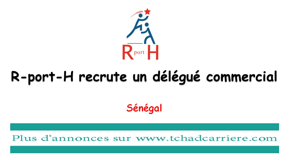 R-port-H recrute un délégué commercial, Sénégal