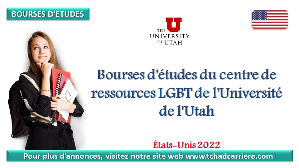 Bourses d’études du centre de ressources LGBT de l’Université de l’Utah, États-Unis 2022-23