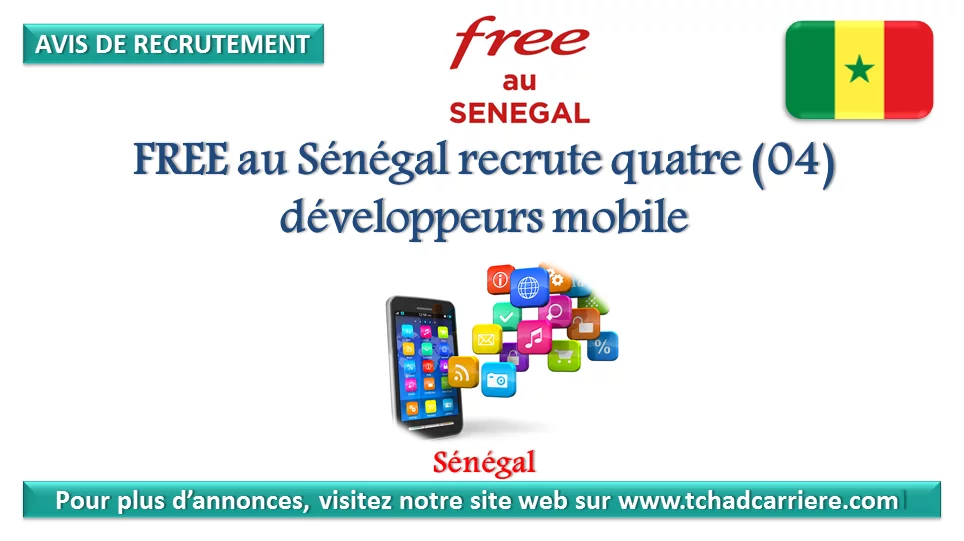 FREE au Sénégal recrute quatre (04) développeurs mobile