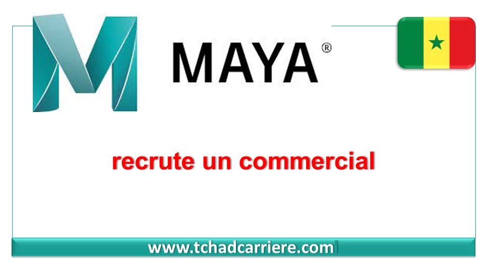 Maya recrute un commercial, Dakar, Sénégal