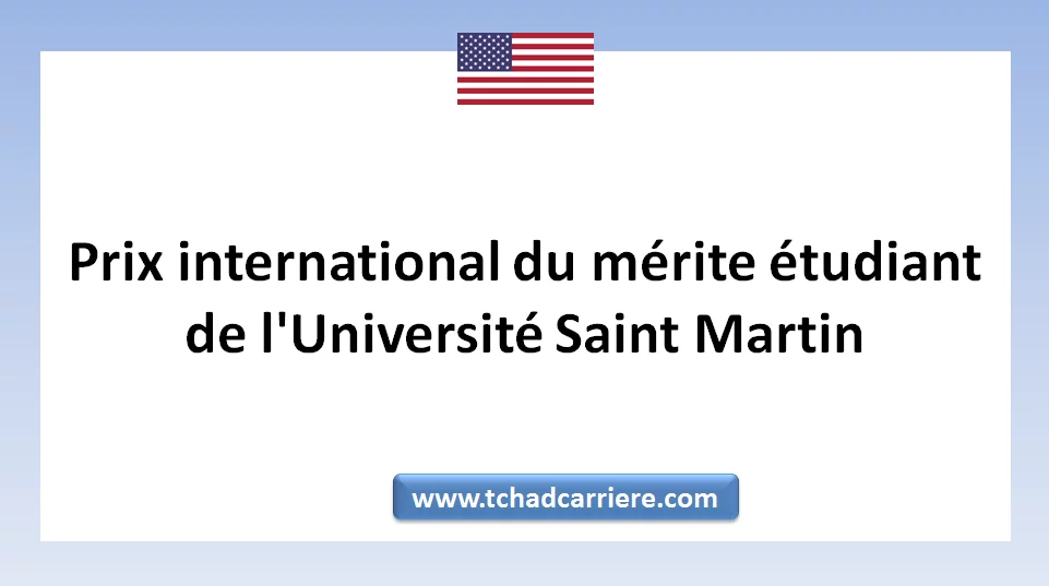 Prix international du mérite étudiant de l’Université Saint Martin, États-Unis 2022