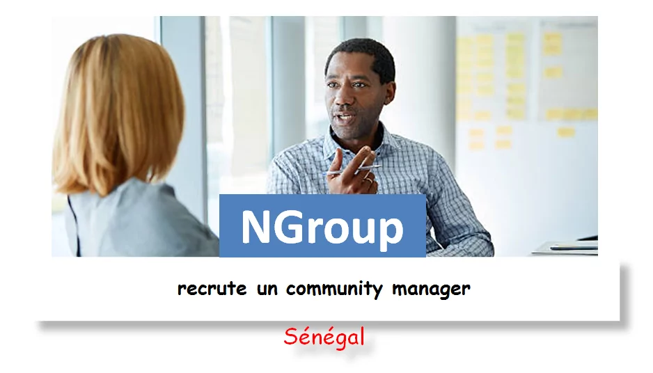 NGroup recrute un community manager, Sénégal