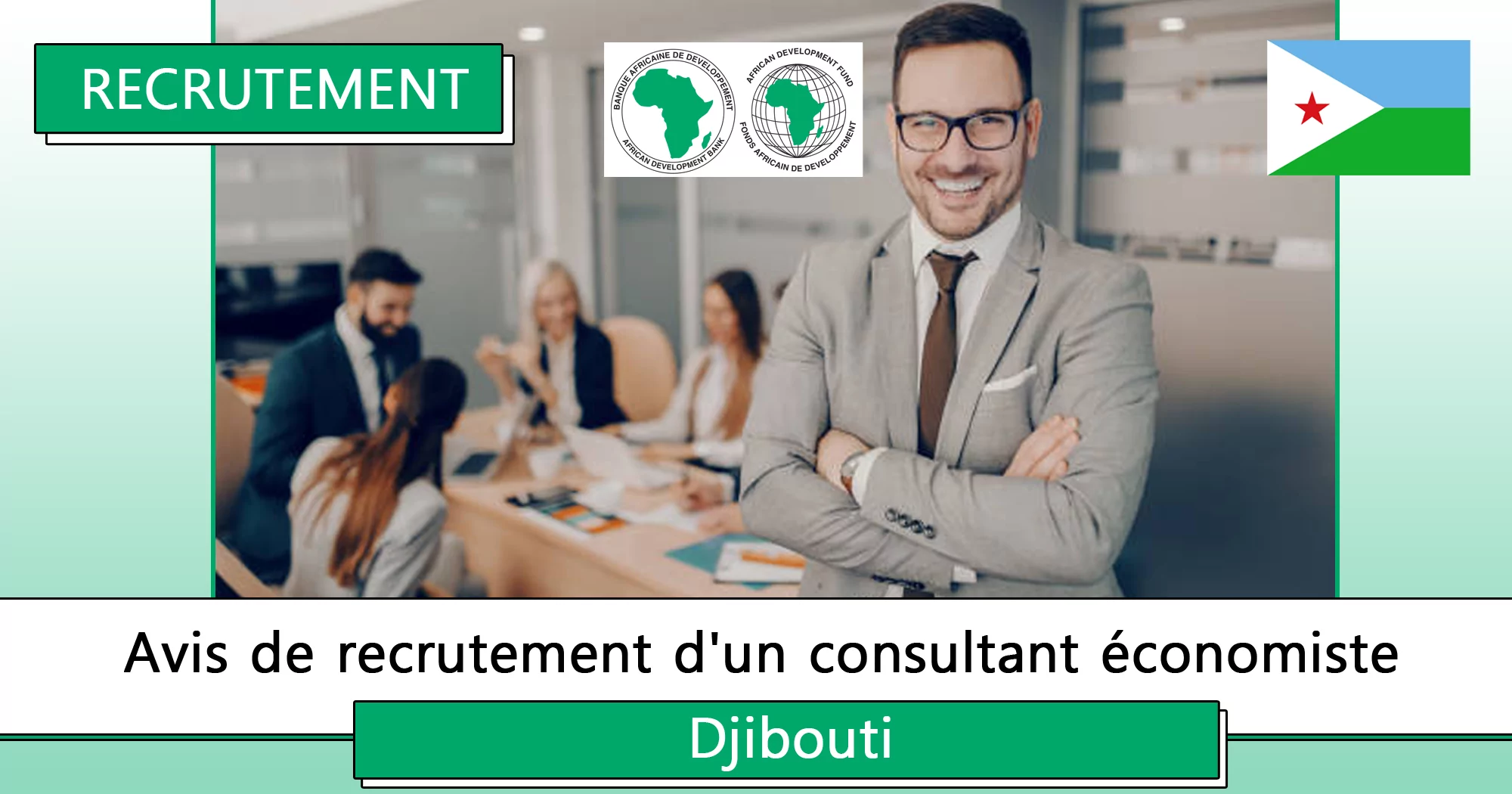 Avis de recrutement d’un consultant économiste, Djibouti
