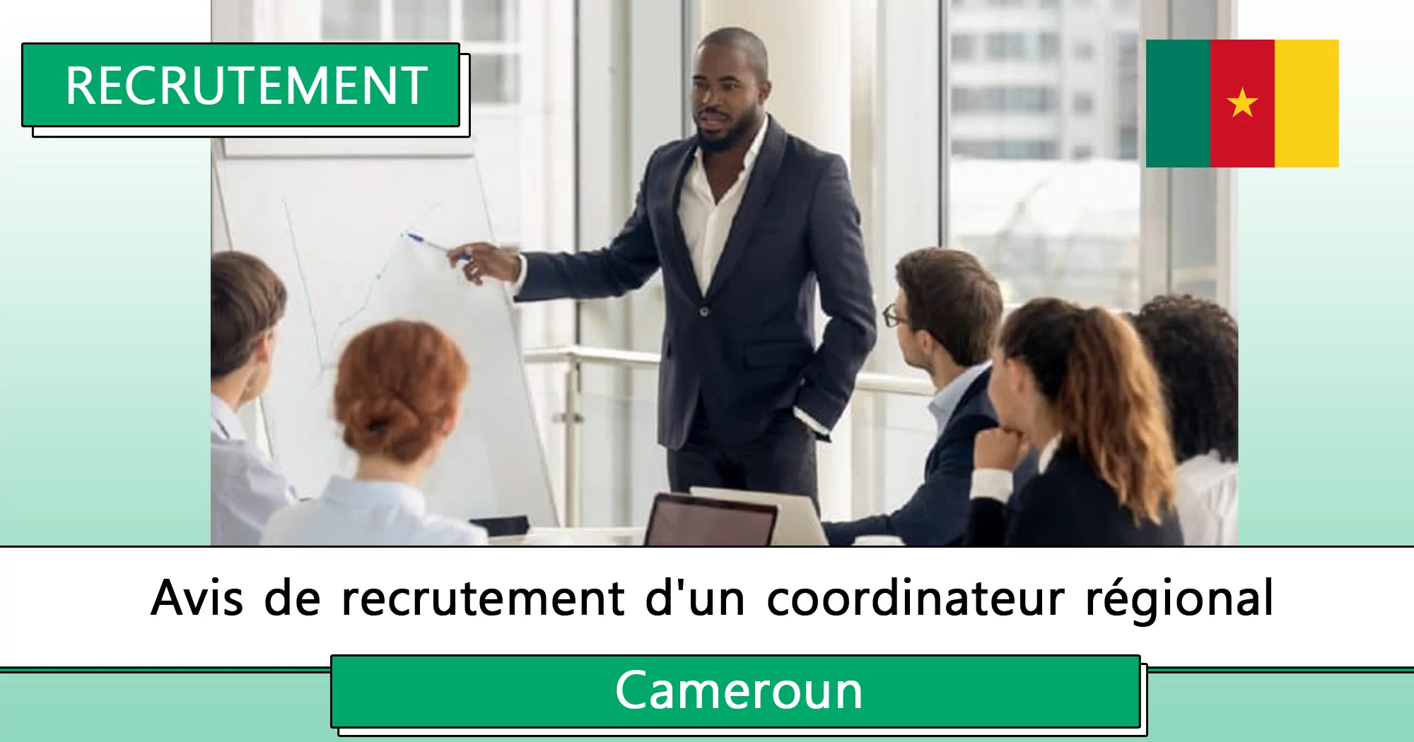 Avis de recrutement d’un coordinateur régional, Cameroun
