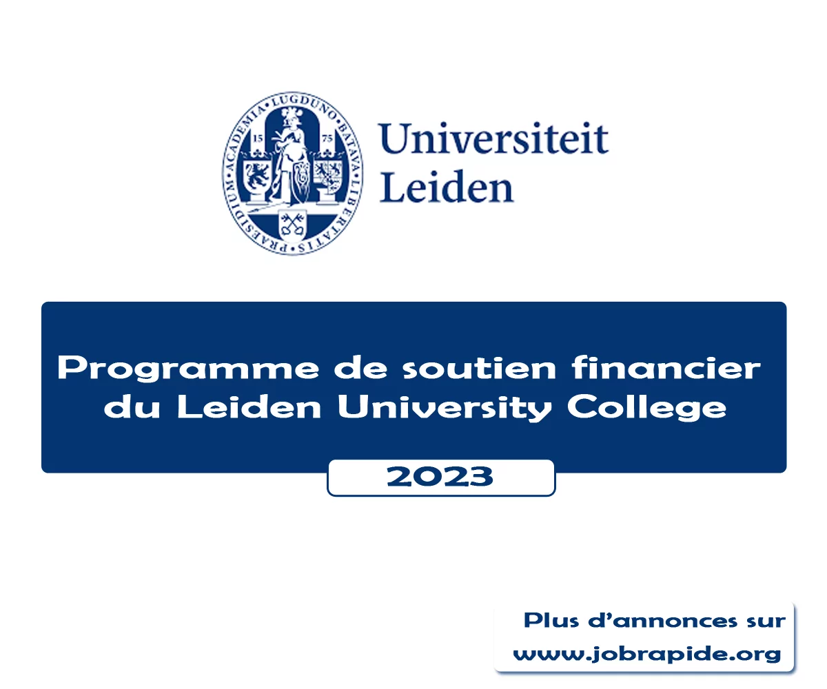 Avis d’appel pour le Programme de soutien financier du Leiden University College 2023
