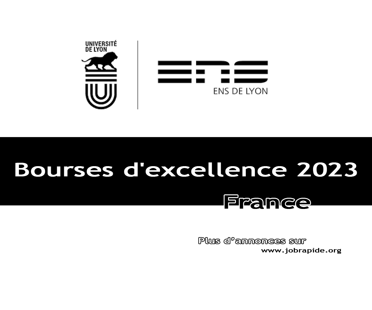 Avis de programme de Bourses d’excellence 2023 pour l’ENS de Lyon