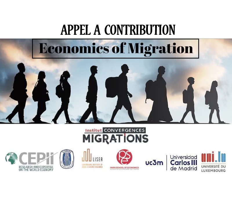 Avis d’appel à contributions pour l’atelier junior sur l’économie des migrations, Paris, France