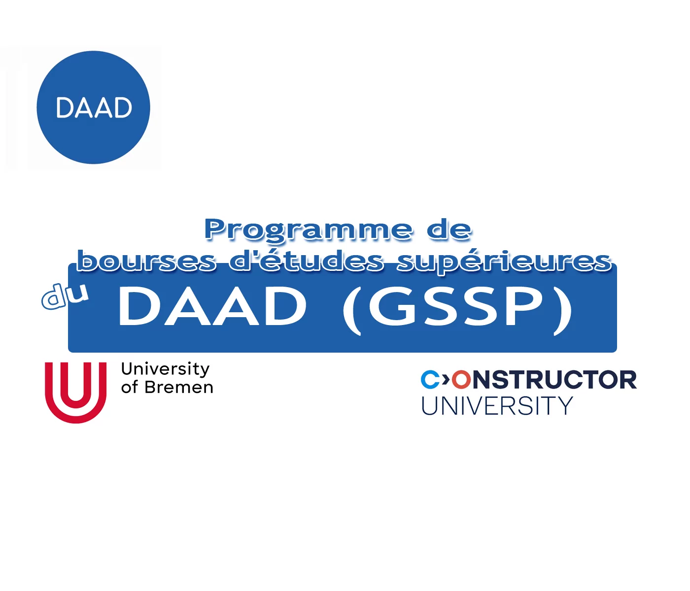 Avis d’appel à candidature pour le Programme de bourses d’études supérieures du DAAD (GSSP), Allemagne