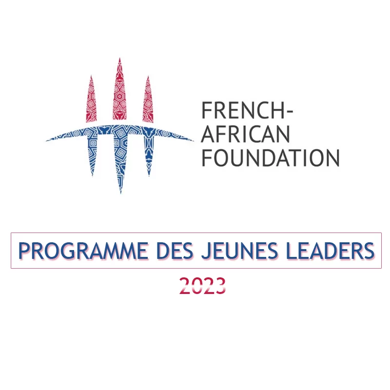 La French-African Foundation lance un avis d’appel à candidature pour le Programme des jeunes leaders franco-africains 2023